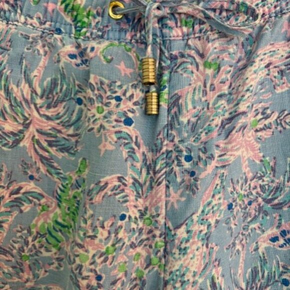 Lilly Pulitzer Linen Pants Size Medium - Picture 2 of 5